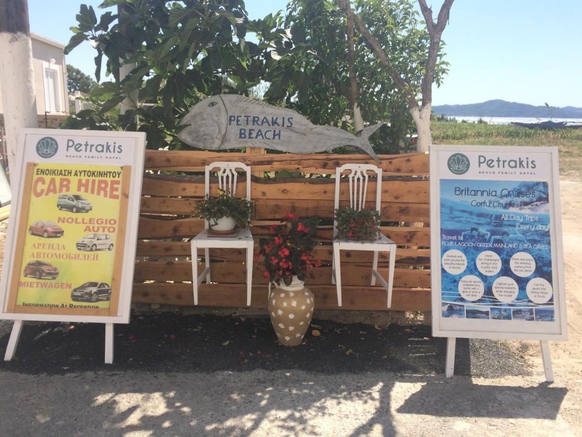 Petrakis Beach Lefkimmi  Exterior photo